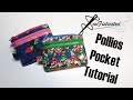 Pollies pocket zipper pouch tutorial