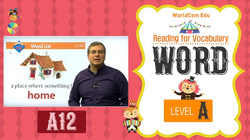 Reading for Vocabulary WORD | Level A | Lesson 12 |  Brian Stuart I ( Learn English )