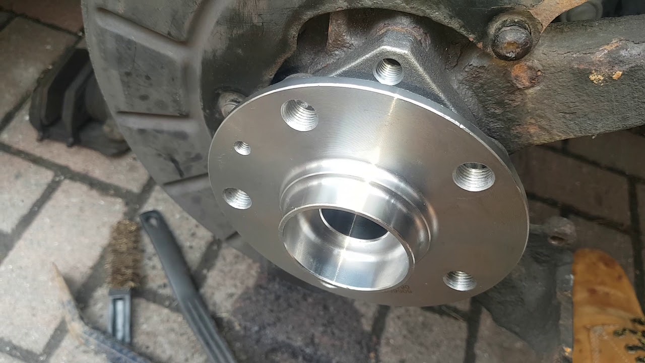 Rustic/Seized Wheel Bearing removed, New Bearing set-up #2 - YouTube