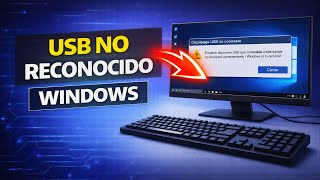 Como Solucionar El Error El Dispositivo Usb No Es Reconocido En Windows