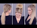 🔥😱 5 ПРОСТЫХ ПРИЧЕСОК ЗА 1 МИНУТУ! 😱 5 DIY  EASY UPDO HAIR TUTORIAL 😍