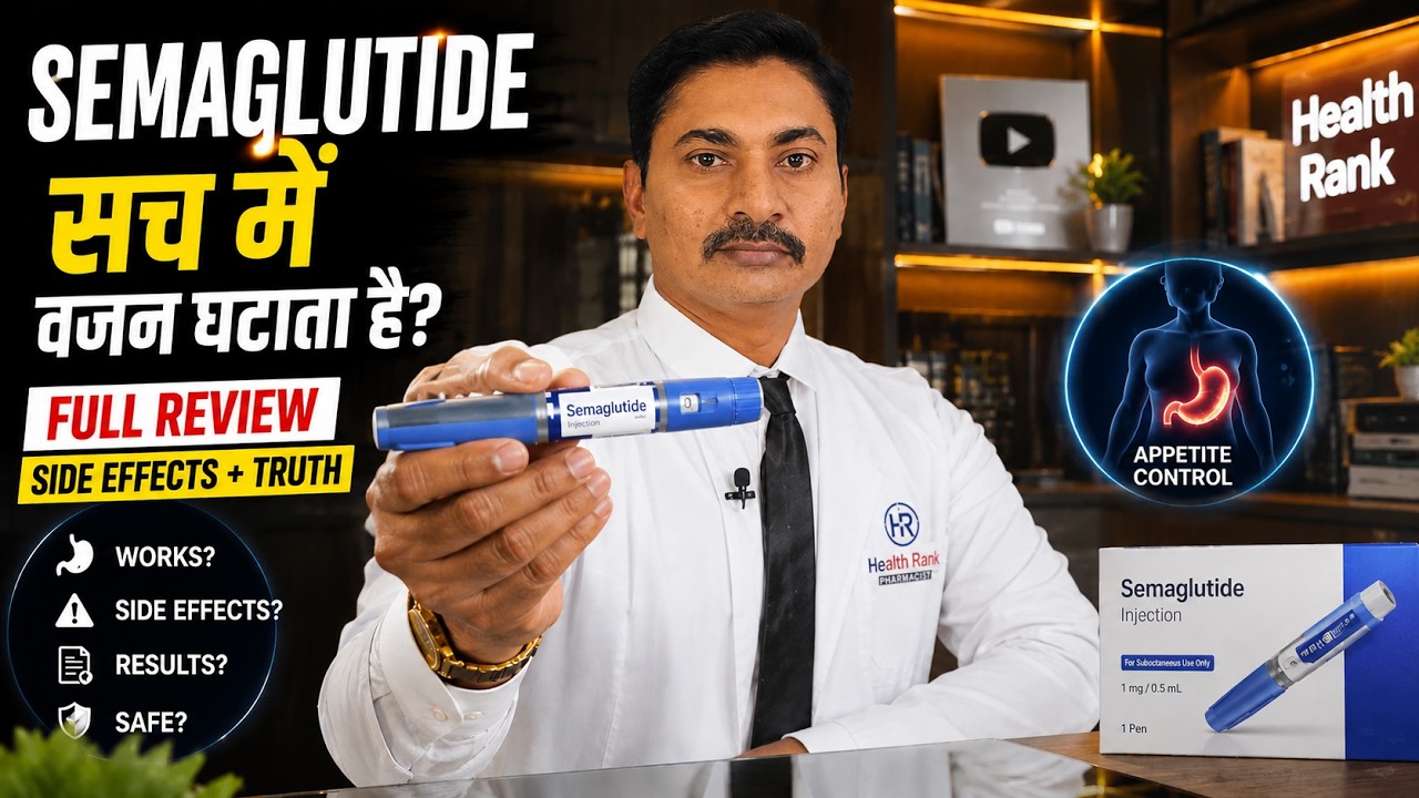 Semaglutide सच में वजन घटाता है? Full Review