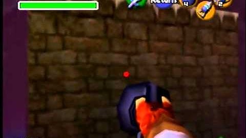 OoT: Hookshot turn around trick with pause buffer