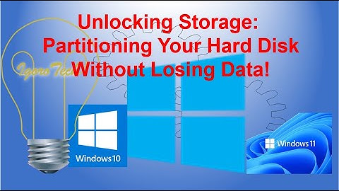 Easy Way to Partition Your Hard Disk Without Losing Data