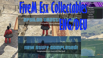 Gta V FiveM Esx Collectables ENG/DEU