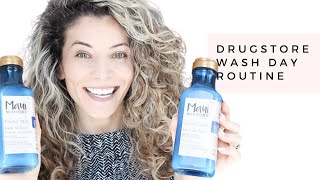 Techniques I use to wash my hair: Drugstore Wash Day Routine