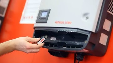 How to run software update for Fronius Galvo/Symo via USB