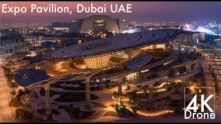 UAE Expo Pavilion and Dubai UAE in 4K UHD Drone Video