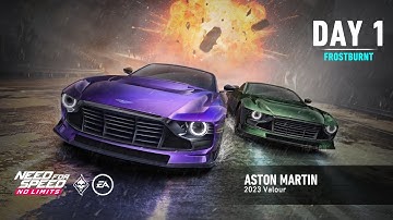 Need For Speed: No Limits | 2023 Aston Martin Valour (Crossfire - Day 1 | Frostburnt)