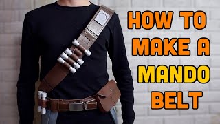 Making the Belt & Armor | Mandalorian Cosplay ep 3