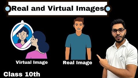 Real images and Virtual images || Types of images || Light- Reflection an refraction  Class 10 #05