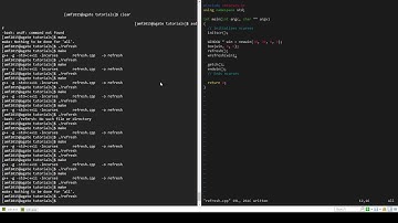 Ncurses Tutorial 9 - Refreshing: "When" and "Why"