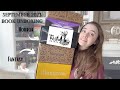 Massive book box unboxing  september 2023  twisted retreat fairyloot illumicrate owlcrate