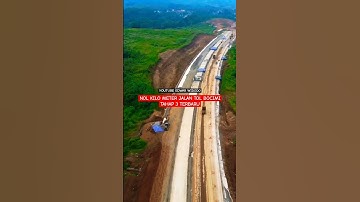 Thumbnail of Nol Kilo Meter Jalan Tol Bocimi Tahap 3 Terbaru 2025 #edwarwidodo #drone #tolbocimi