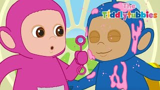 Teletubbies New Tiddlytubbies Season 2 Tubby Custard Bubble Zorbing Cartoon For Kids