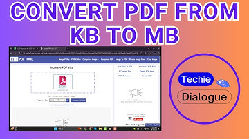How to Convert PDF from KB to MB - Detailed Tutorial [2025]