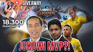 JOKOWI IS TOP GLOBAL?! THESE 4 PLAYERS PROVE MOBILE LEGENDS IS A MILLION-CENTURY GAME   18,300 DI...