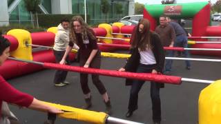 Copy of Inflatable Human Foosball Party Game Rental