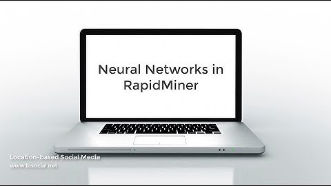 Neural Networks in RapidMiner