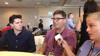 Roberto Aguirre-Sacasa and Casey Cott Interview at SDCC 2017