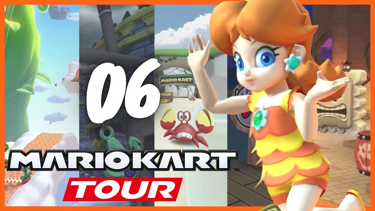 ✿ Mario Kart Tour - Random Races w/ Daisy #6 ✿