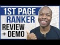 1st Page Ranker Review + Demo: Can Beginners RANK First Page Google & YouTube FAST?