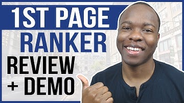 1st Page Ranker Review + Demo: Can Beginners RANK First Page Google & YouTube FAST?