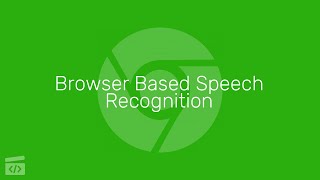 Browser Based Speech Recognition, Part 4: Setting Up Our File screenshot 1