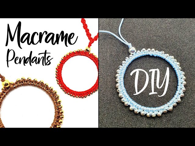 How to DIY Matte Acrylic Beads Bracelet with Branch Pendant Use eyepins to  connect matt…