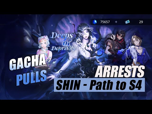Path to Nowhere] Shin Arrests | Gacha pulls! Summoning 75k