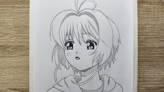 How To Draw Sakura Kinomoto [ CARDCAPTOR SAKURA ]