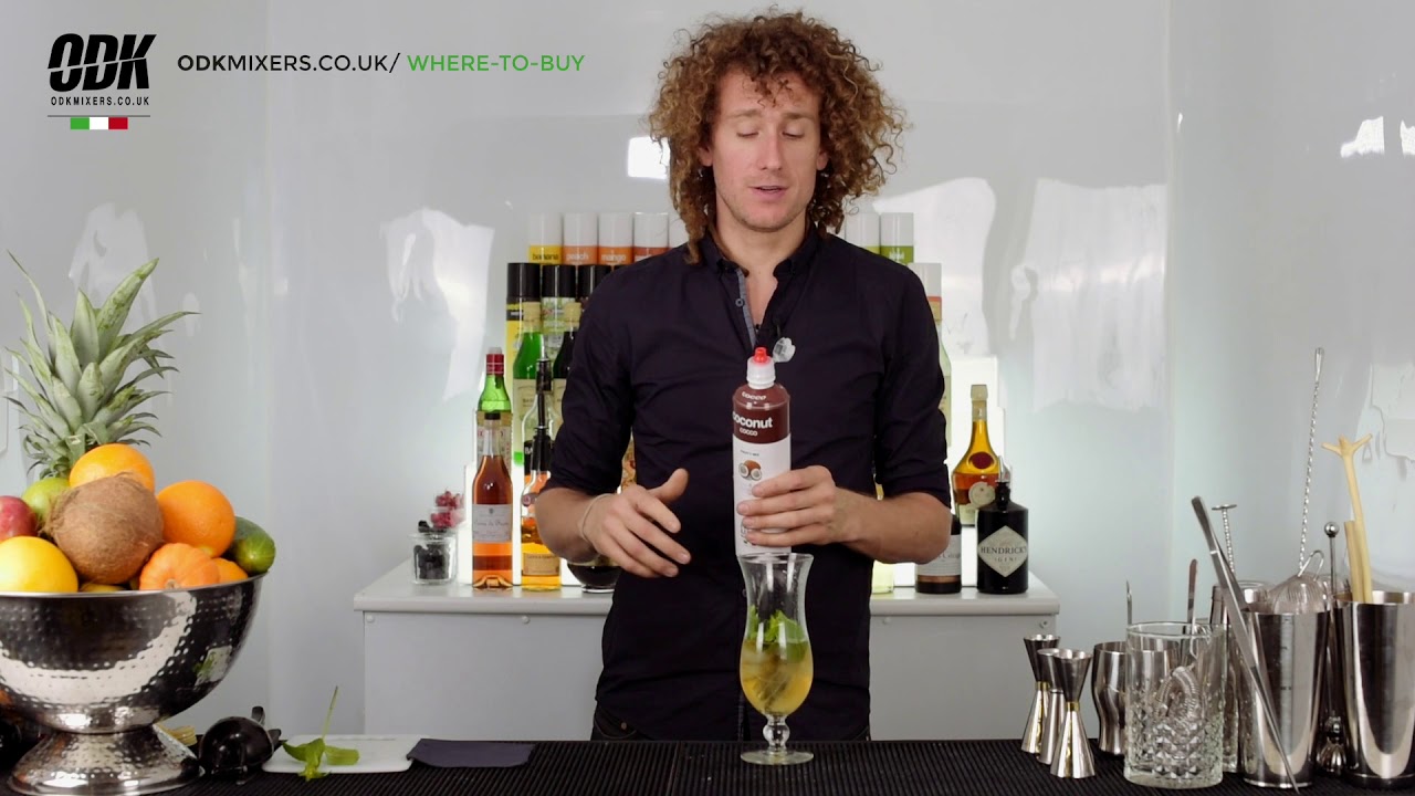 How To Make a Rum Breezer with the ODK Coconut Puree | Tom Dyer¿s Cocktail Recipes
