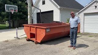 10-Yard Dumpster Rental - Waste Now Restrooms & Dumpsters