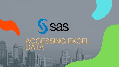 SAS LIBNAME (Access Excel Data)