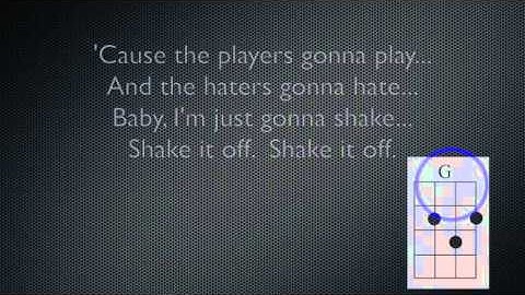 Shake It Off with Uke Chord Guides