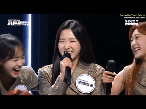 Olivia Hye imitates Hyunjin's part in Love&Live
