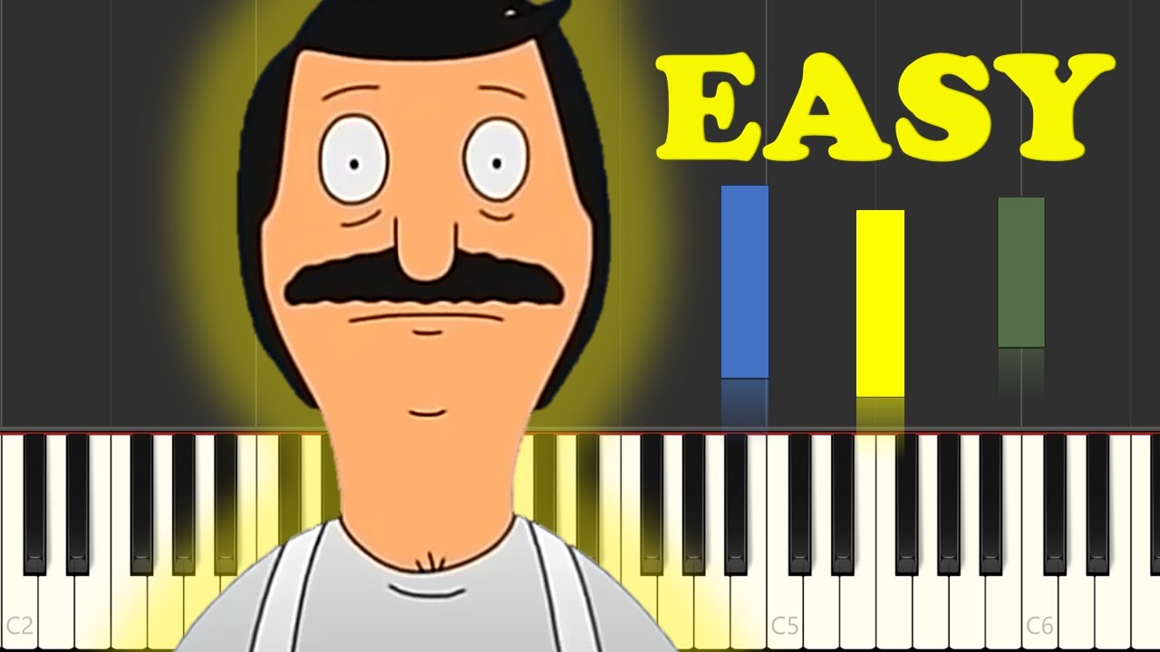 Bob's Burgers Bad Stuff Happens in the Bathroom Piano Tutorial - YouTube