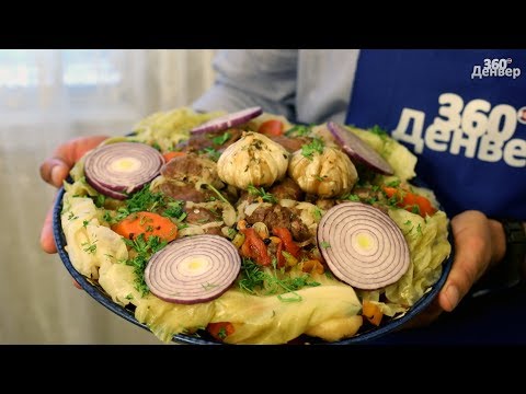 Дамлама по-таджикски — вкусное и сытное блюдо, которое готовят мужчины