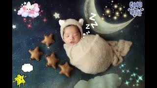 ♫💤 1-Hour Sleep Music for Babies 💤 Instantly Within Minutes ♥ ♫ Mozart Brahms Lullaby ♥ Relaxing 💤