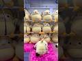 Cute Plushies at Round One, Washington state. San-X Rilakkuma, Chiikawa, Banana duck... #sanrio