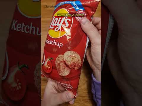 Vídeo: Os chips de ketchup são bons?