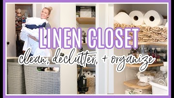 SCHOONMAKEN, OPRUIMEN EN ORGANISEREN MET MIJ 2021 | ORGANISATIE VAN DE LINNENKAST IN DE HAL