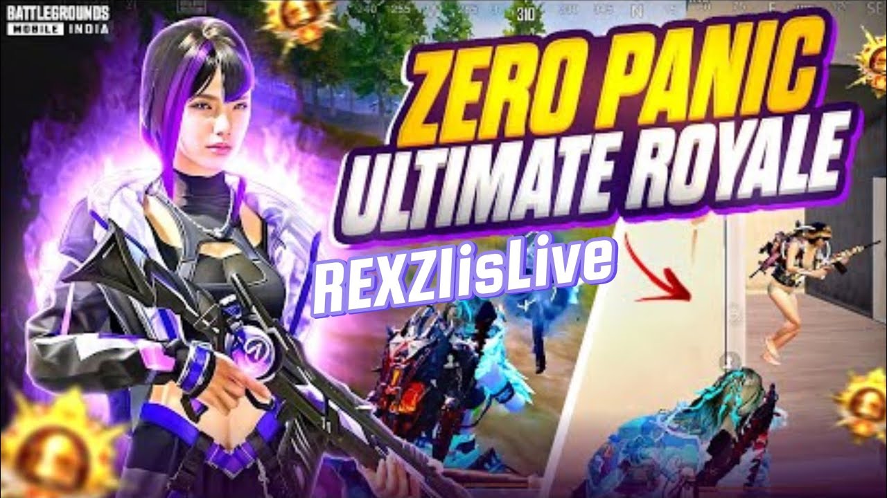 0% Panic ULTIMATE ROYALE 🔥| Full Intense LEGEND Lobby 1v4 Clutches 🔥 ...