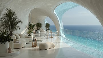 Futuristic Sci-Fi Haven | Utopian Living in a Space Age Design Marvel