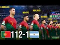 Portugal 112 1 Argentina Ronaldo Mbappe Haaland Neymar Al Stars Played For Portugal PES