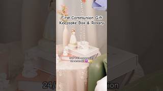 Gift Ideas | Communion Keepsake for Jesus Girl#thoughtfulgifts #religiousbeliefs #jesuslovesyou #fyp