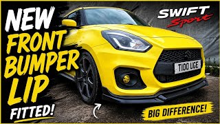I Finally Fitted a Front Lip to My Swift Sport!