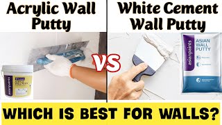 Acrylic Wall Putty Vs Cement Putty- Price| Best Wall Putty in India by Magic Cubes 90,253 views 2 years ago 4 minutes, 44 seconds