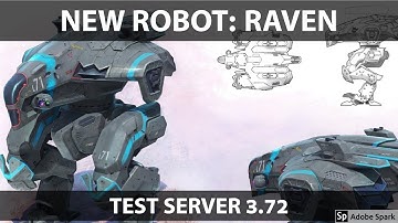 War Robots Test Server: New Heavy Robot Raven & Free For All - WR Gameplay