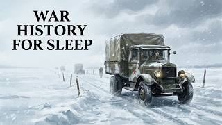 Driving the Ice Road: The Lifeline of Leningrad | War History for Sleep